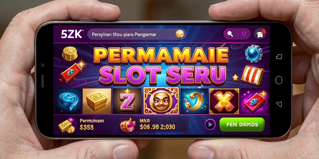 Screenshot gameplay 5ZK menampilkan keseruan dan grafis memukau.