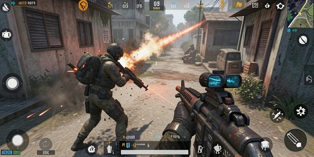 Gameplay seru di ADI99 dengan aksi tembak-menembak yang mendebarkan.