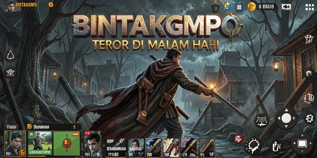 Tangkapan layar menampilkan suasana mencekam di BINTANGMPO.