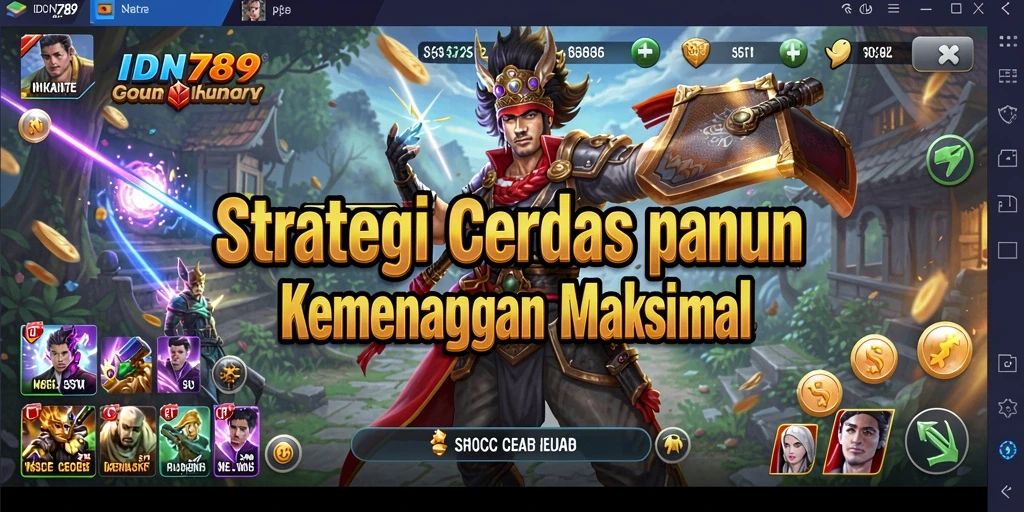 Gameplay seru dan strategi mendalam di IDN789.