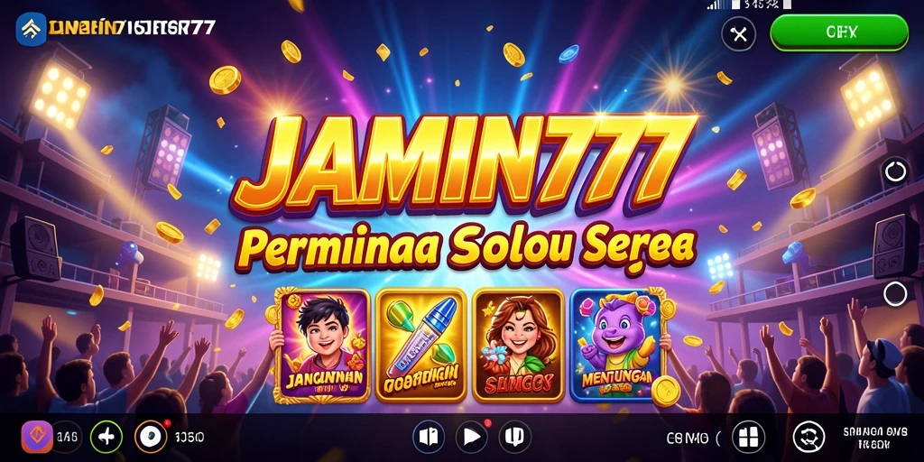 Tampilan gameplay seru dari permainan Slot JAMIN777.