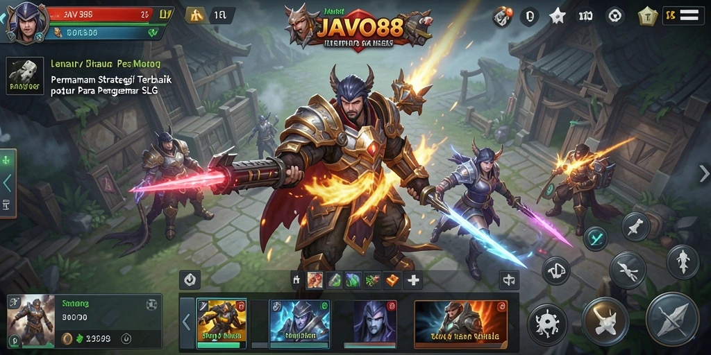 Tampilan gameplay <strong>JAVO88</strong> yang menakjubkan dan mendalam.