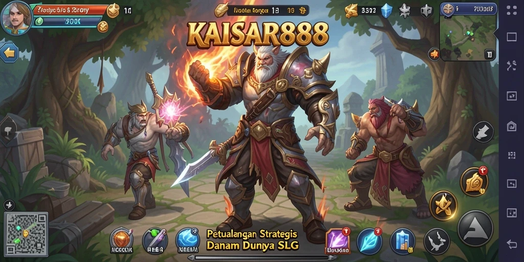 Tampilan gameplay yang seru dan penuh strategi di KAISAR888.