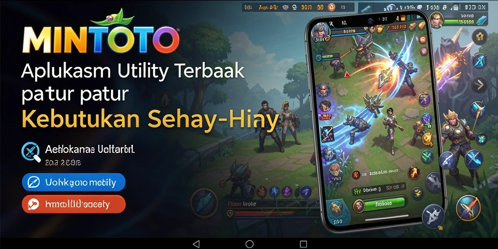 Tampilan aplikasi MINTOTO yang menarik dan intuitif.