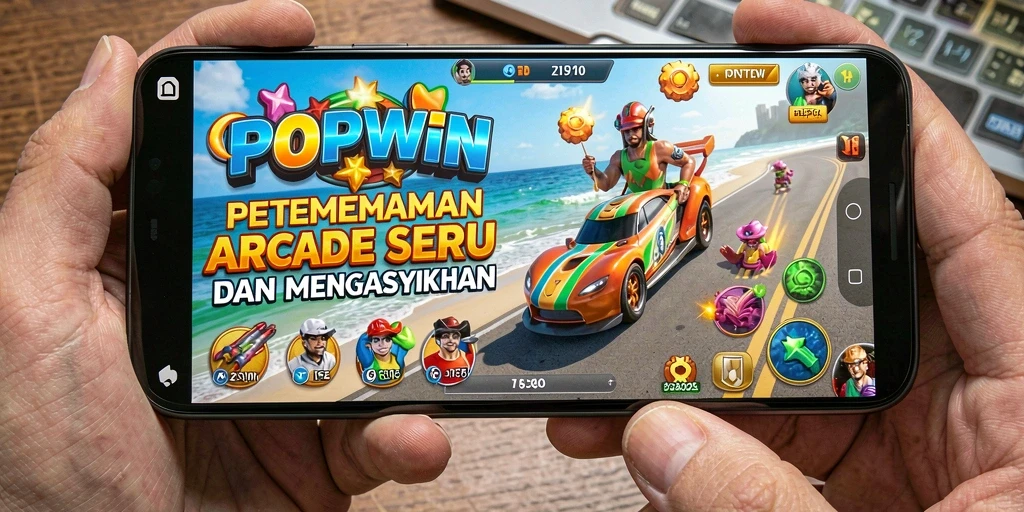 Tampilan gameplay POPWIN yang seru dan penuh aksi.