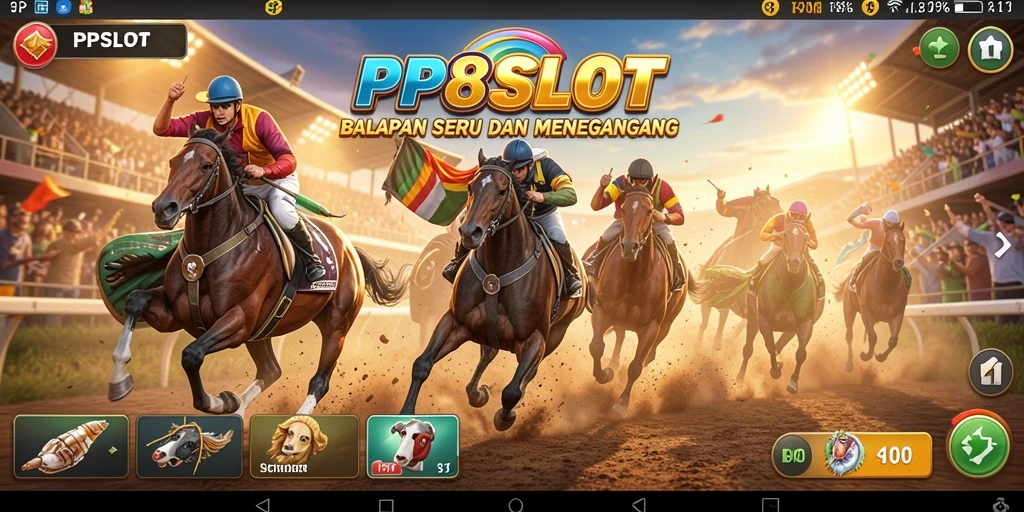Tampilan gameplay seru dari PP8SLOT dengan kecepatan tinggi.