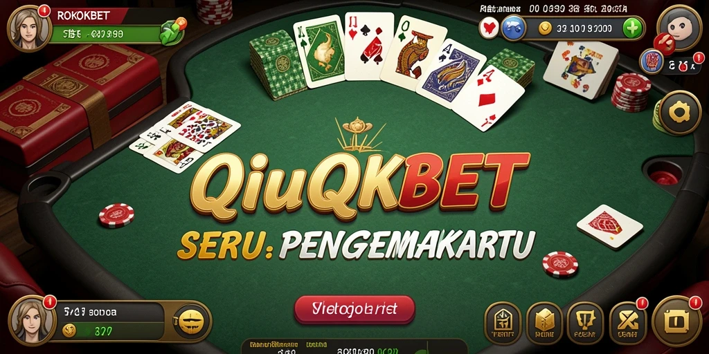 Tampilan gameplay QiuQiu yang mengasyikkan di ROKOKBET.
