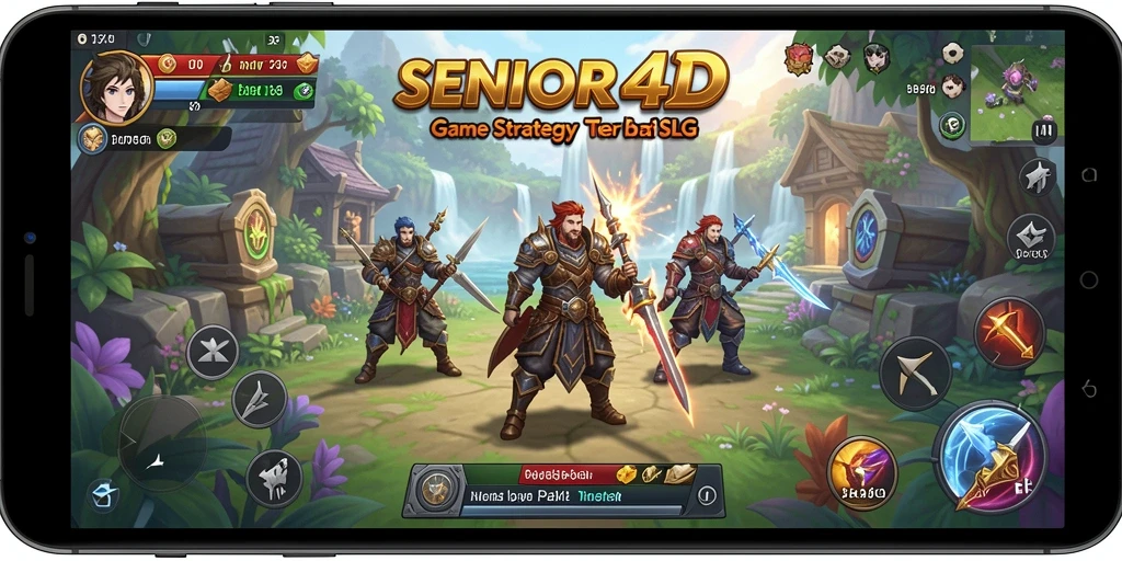 Gameplay menegangkan di SENIOR4D dengan berbagai strategi dan taktik.
