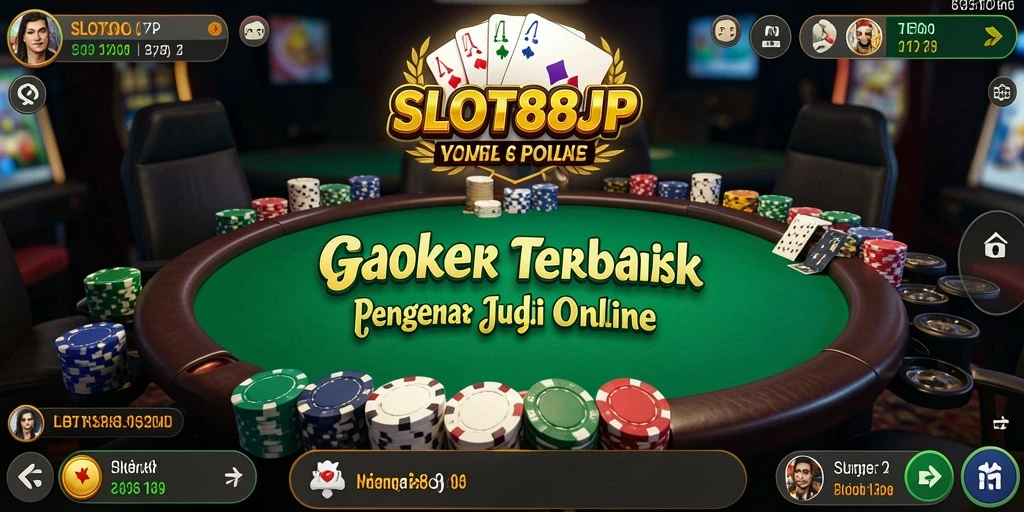 Tangkapan layar SLOT88JP saat pemain menikmati permainan poker yang seru.