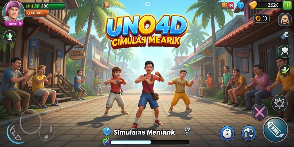 Tampilan screenshot <strong>UNO4D</strong> menampilkan aspek gameplay yang menarik dari simulasi ini.