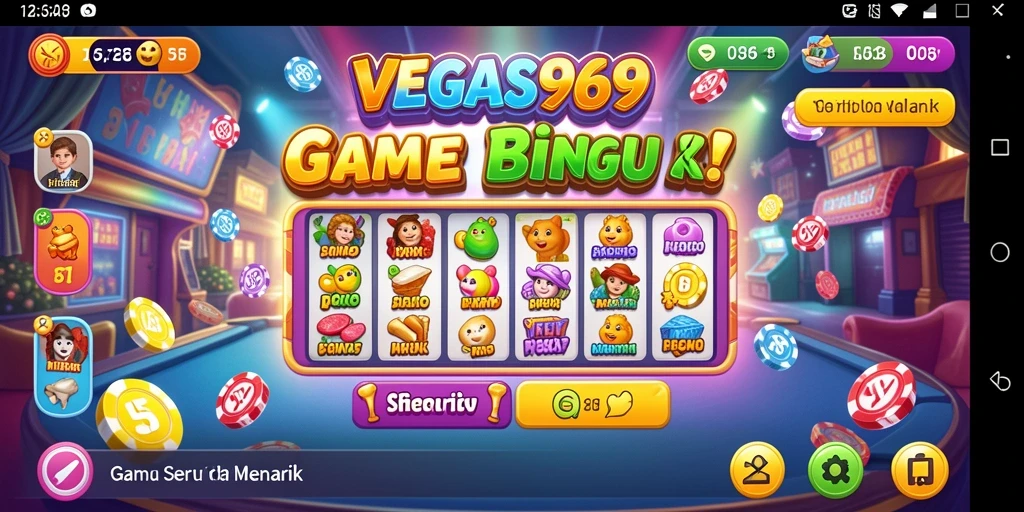 Tangkapan layar gameplay Bingo di VEGAS969 yang menyenangkan.
