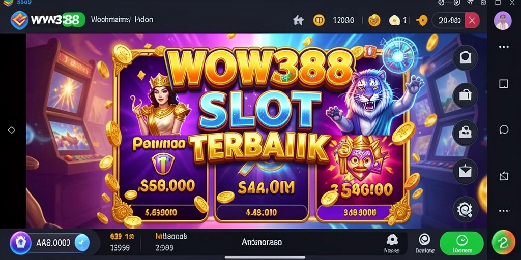 Screenshot WOW388 menunjukkan gameplay slot yang seru dan menghibur.